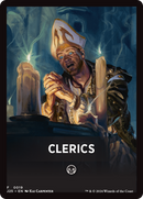 Clerics Theme Card [Foundations Jumpstart Front Cards] - Destination Retro