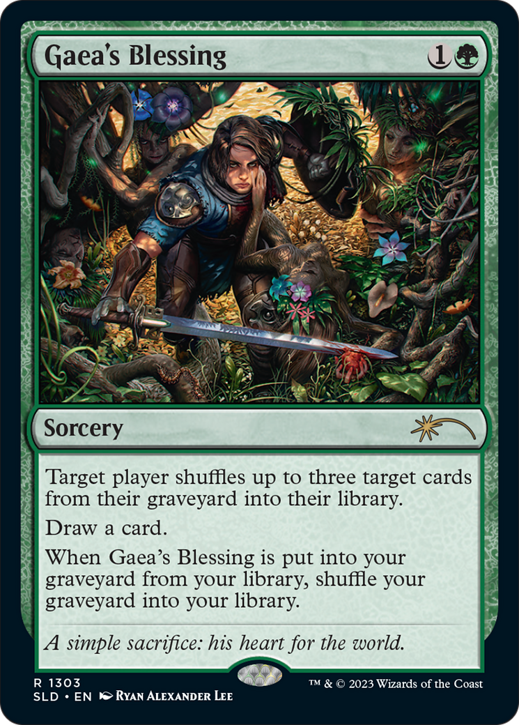Gaea's Blessing [Secret Lair Drop Series] - Destination Retro
