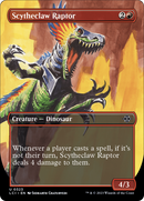 Scytheclaw Raptor (Borderless) [The Lost Caverns of Ixalan] - Destination Retro