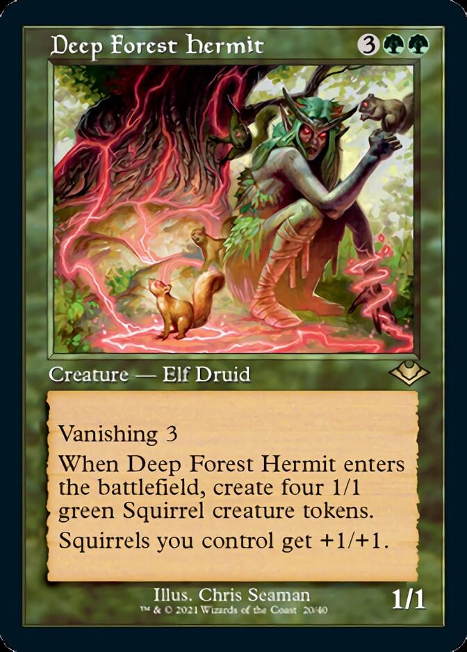 Deep Forest Hermit (Retro Foil Etched) [Modern Horizons] - Destination Retro