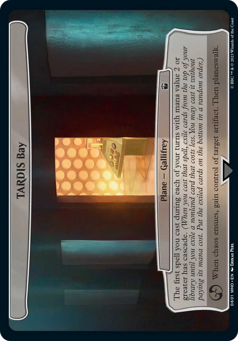 TARDIS Bay [Doctor Who] - Destination Retro