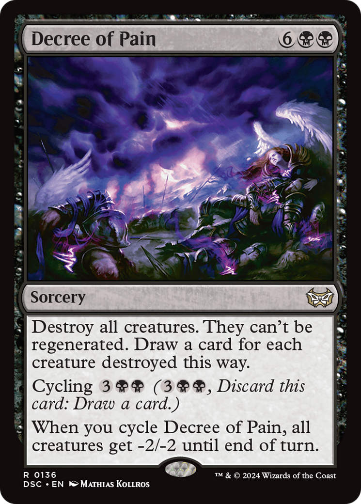Decree of Pain [Duskmourn: House of Horror Commander] - Destination Retro