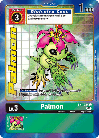 Palmon [EX1-034] (Alternate Art) [Classic Collection] - Destination Retro