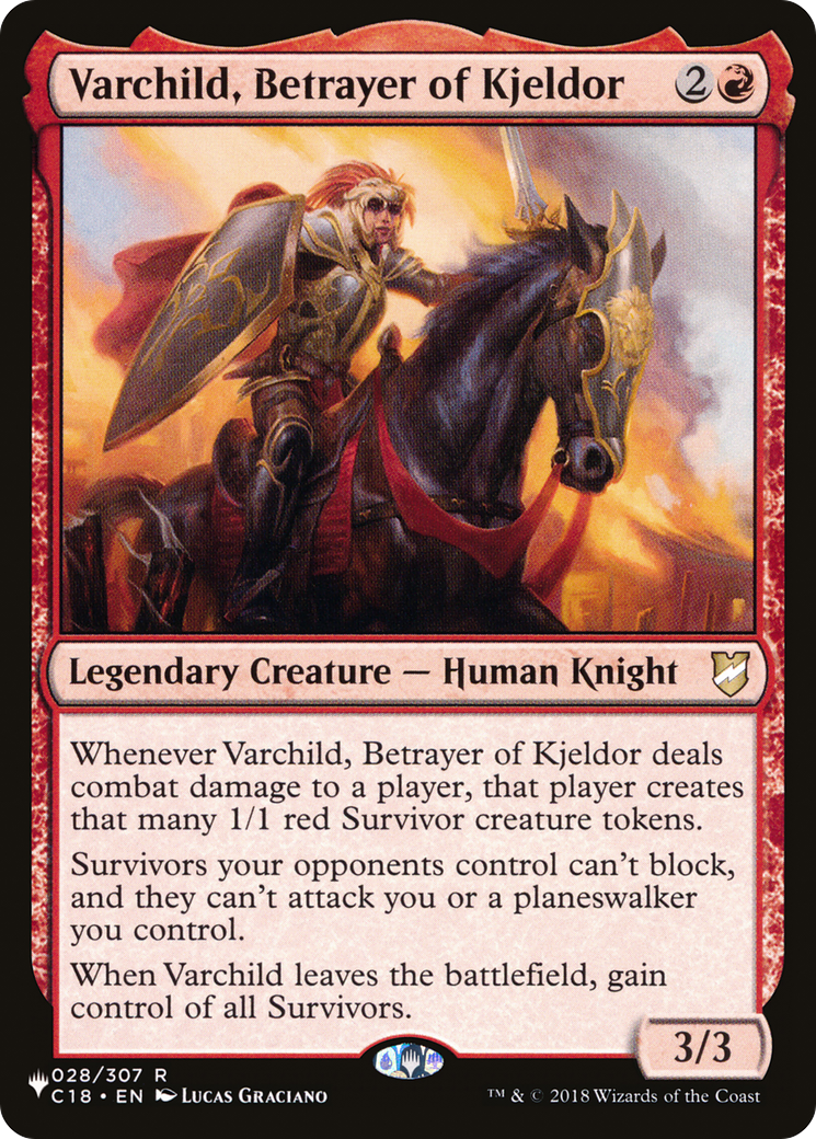 Varchild, Betrayer of Kjeldor [The List] - Destination Retro