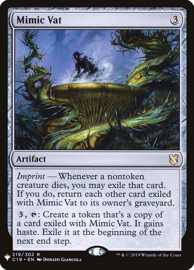 Mimic Vat [The List] - Destination Retro