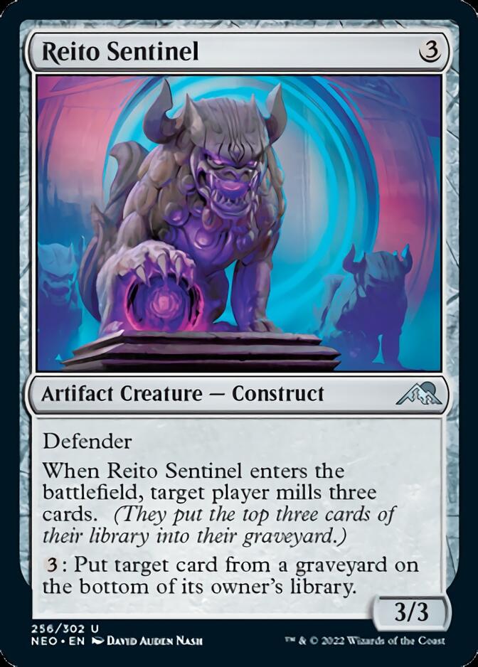 Reito Sentinel [Kamigawa: Neon Dynasty] - Destination Retro