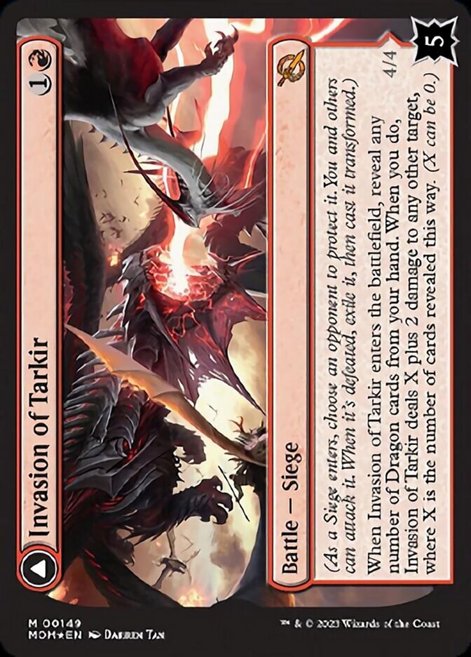 Invasion of Tarkir // Defiant Thundermaw [March of the Machine] - Destination Retro