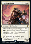 Valiant Veteran (Promo Pack) [Dominaria United Promos] - Destination Retro