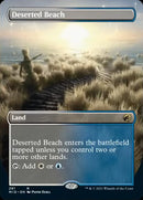 Deserted Beach (Borderless Alternate Art) [Innistrad: Midnight Hunt] - Destination Retro