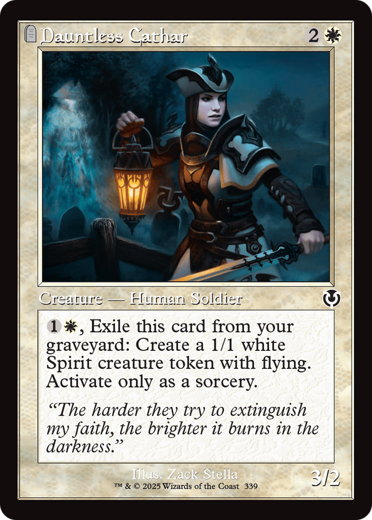 Dauntless Cathar (Retor Frame) [Innistrad Remastered] - Destination Retro