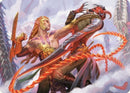 Tyvar's Stand Art Card [Phyrexia: All Will Be One Art Series] - Destination Retro