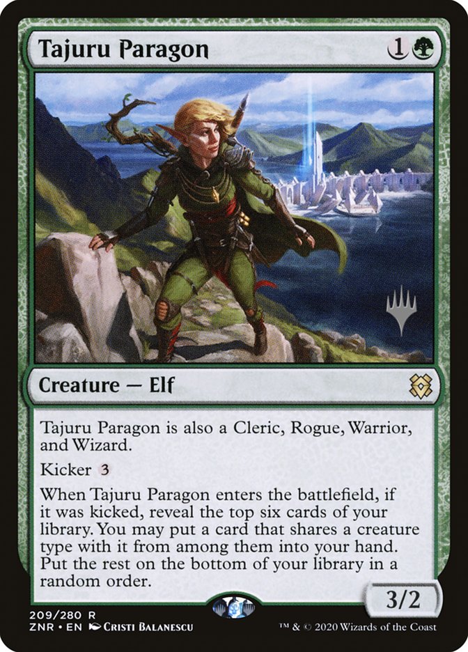 Tajuru Paragon (Promo Pack) [Zendikar Rising Promos] - Destination Retro