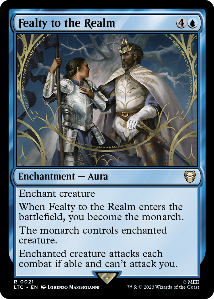 Fealty to the Realm [The Lord of the Rings: Tales of Middle-Earth Commander] - Destination Retro