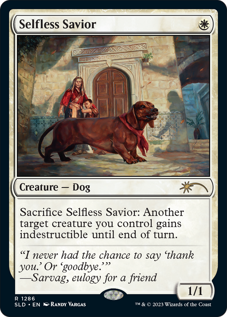 Selfless Savior [Secret Lair Drop Series] - Destination Retro