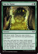 Say Its Name [Duskmourn: House of Horror] - Destination Retro
