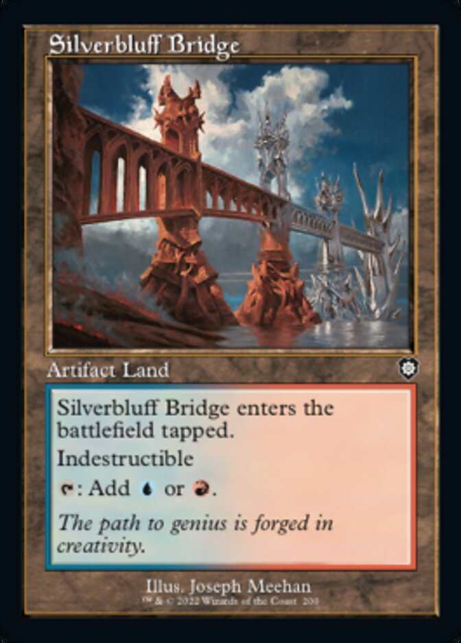 Silverbluff Bridge (Retro) [The Brothers' War Commander] - Destination Retro