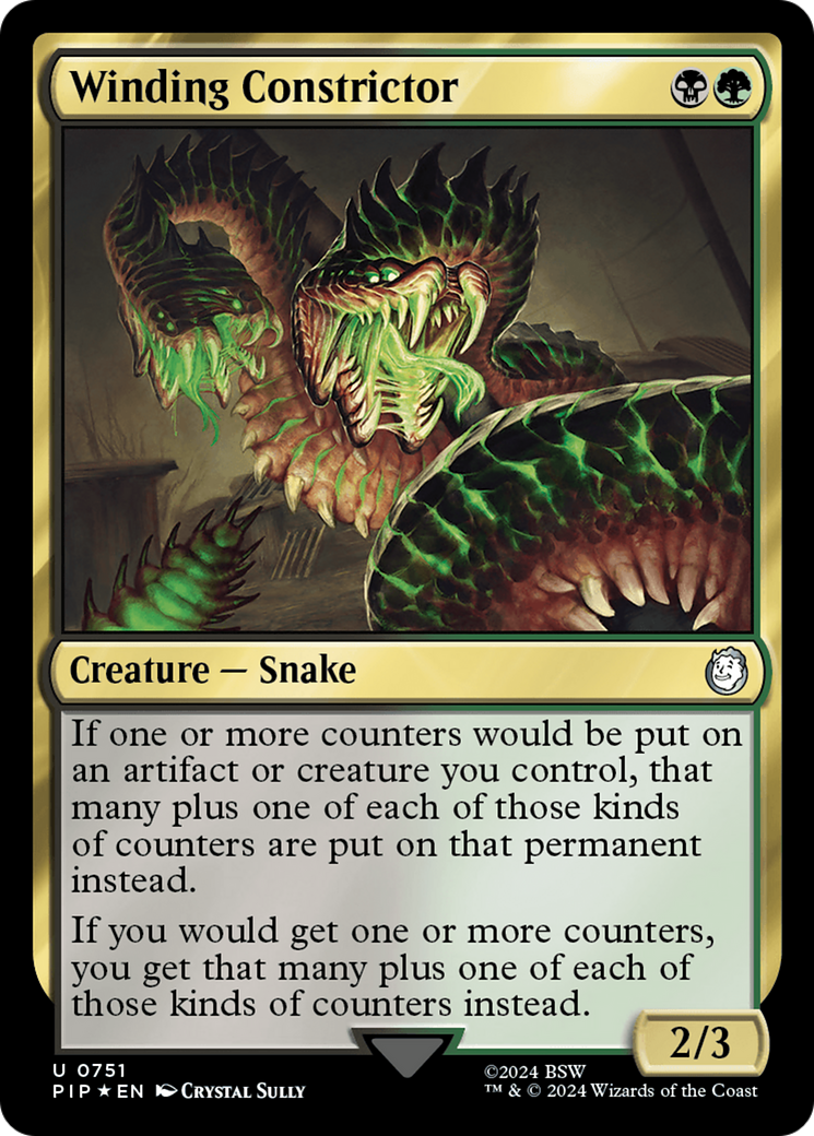 Winding Constrictor (Surge Foil) [Fallout] - Destination Retro