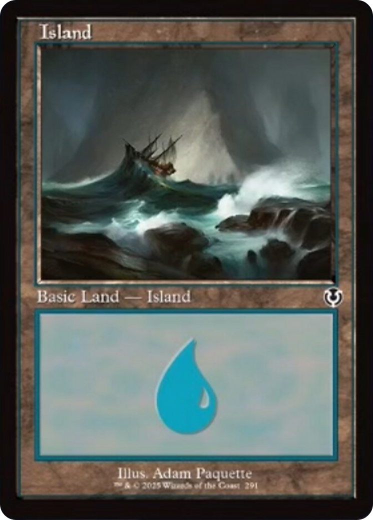 Island (291) (Retro Frame) [Innistrad Remastered] - Destination Retro