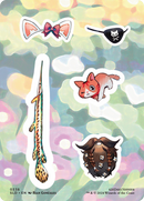 Sticker Sheet (0338) [Secret Lair Drop Series] - Destination Retro