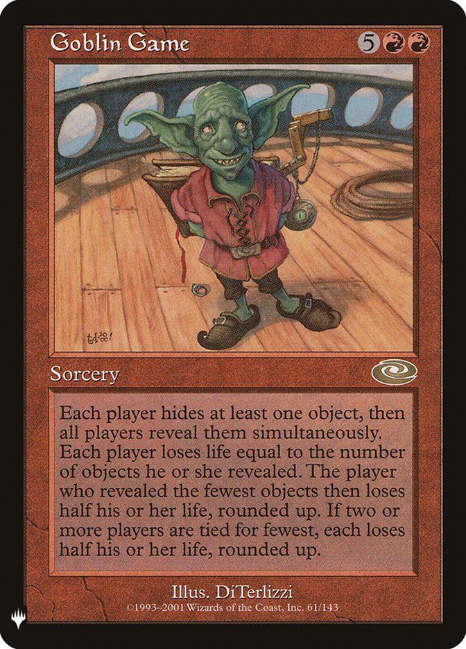 Goblin Game [The List] - Destination Retro