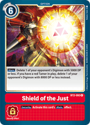 Shield of the Just [BT2-093] [Release Special Booster Ver.1.0] - Destination Retro
