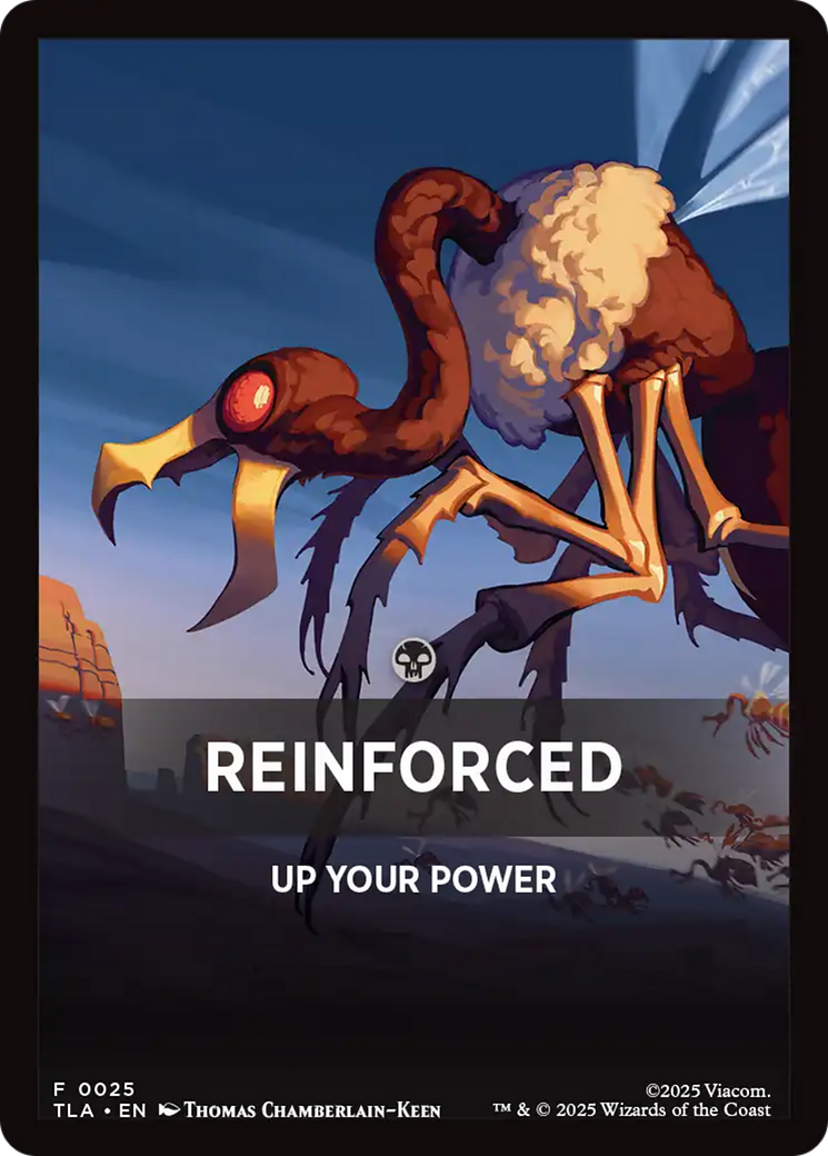 Reinforced Theme Card [Avatar: The Last Airbender Tokens] - Destination Retro