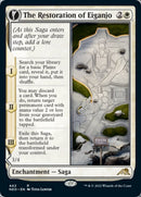 The Restoration of Eiganjo // Architect of Restoration (Extended Art) [Kamigawa: Neon Dynasty] - Destination Retro