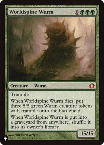 Worldspine Wurm [The List] - Destination Retro