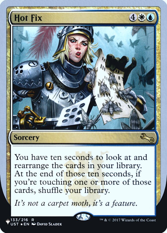 Hot Fix (Unfinity Foil Edition) [The List] - Destination Retro