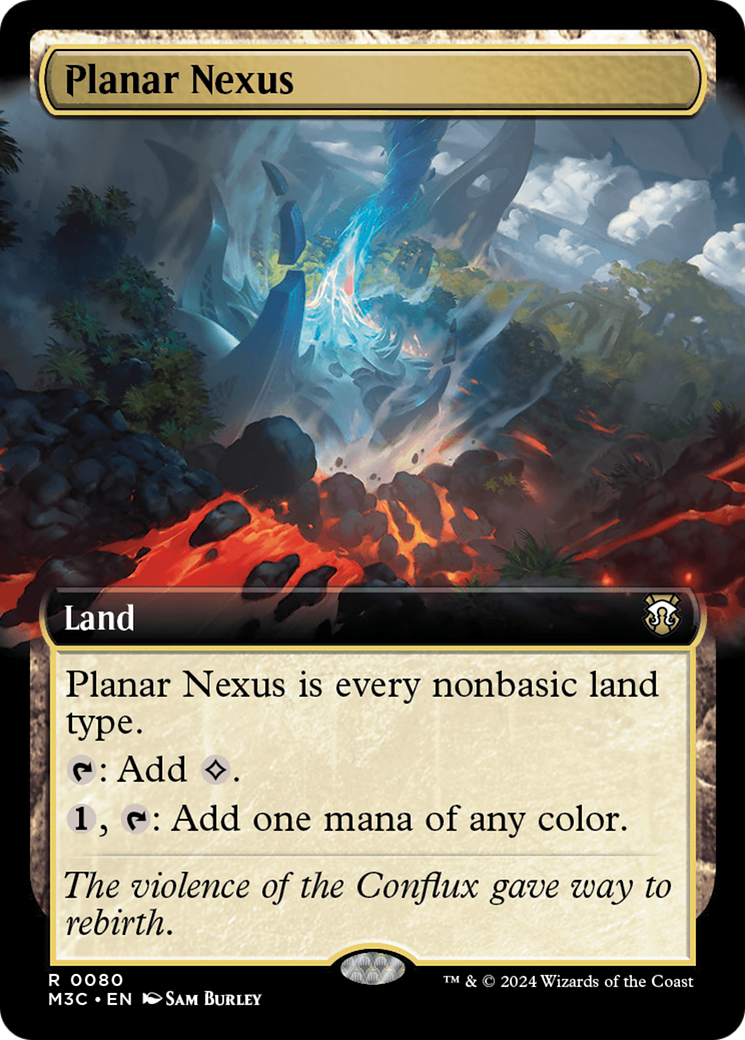 Planar Nexus (Extended Art) [Modern Horizons 3 Commander] - Destination Retro