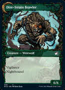 Tireless Hauler // Dire-Strain Brawler (Showcase Equinox) [Innistrad: Midnight Hunt] - Destination Retro