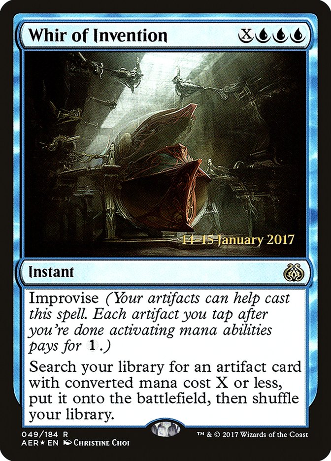 Whir of Invention [Aether Revolt Prerelease Promos] - Destination Retro