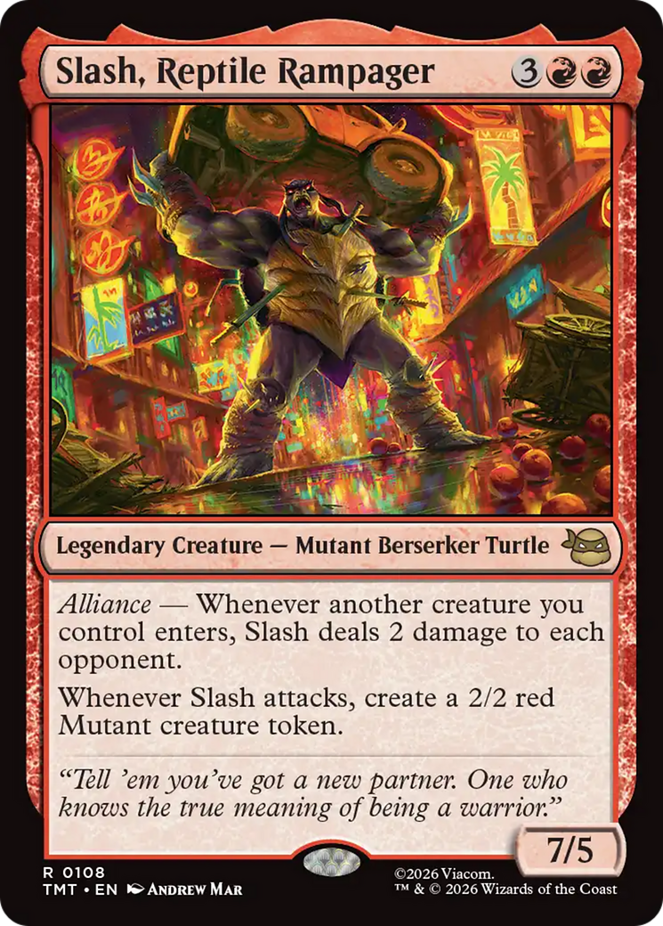 Slash, Reptile Rampager [Teenage Mutant Ninja Turtles] - Destination Retro