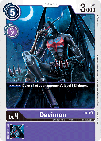 Devimon [P-018] [Promotional Cards] - Destination Retro
