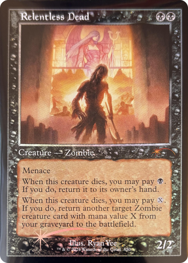 Relentless Dead (Retro Frame) [Secret Lair Drop Series] - Destination Retro