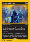 Unstoppable Plan (First-Place Foil) [Aetherdrift] - Destination Retro