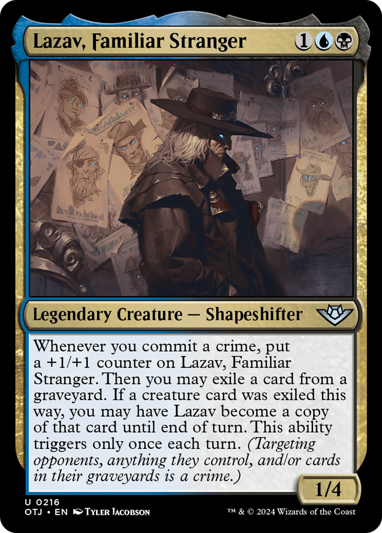 Lazav, Familiar Stranger [Outlaws of Thunder Junction] - Destination Retro