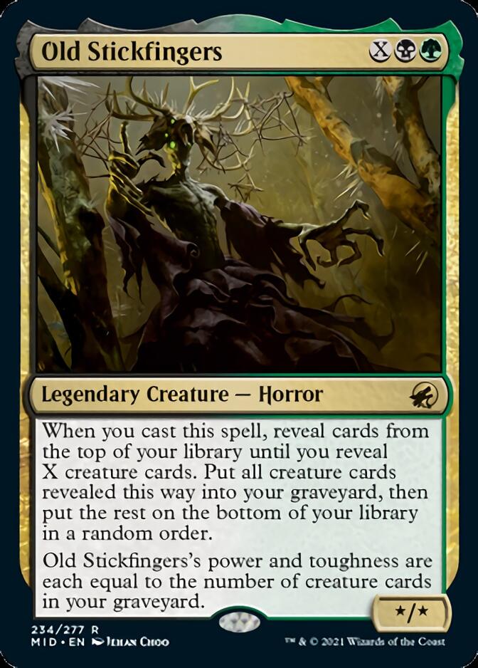 Old Stickfingers [Innistrad: Midnight Hunt] - Destination Retro