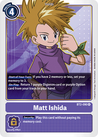 Matt Ishida [BT2-090] [Release Special Booster Ver.1.0] - Destination Retro