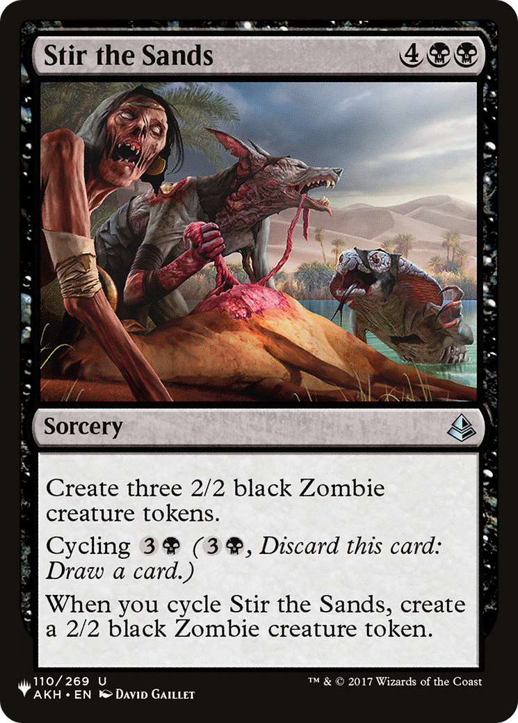 Stir the Sands [The List] - Destination Retro