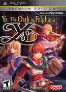 Ys: The Oath in Felghana [Premium Edition] - PSP - Destination Retro