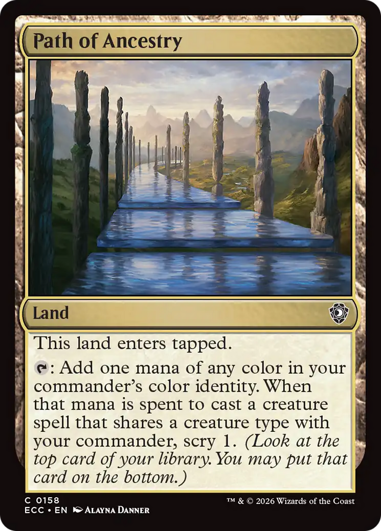 Path of Ancestry [Lorwyn Eclipsed Commander] - Destination Retro