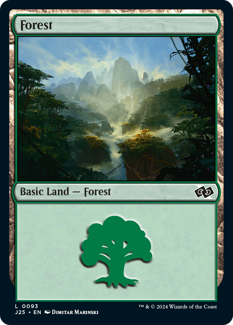 Forest (93) [Foundations Jumpstart] - Destination Retro