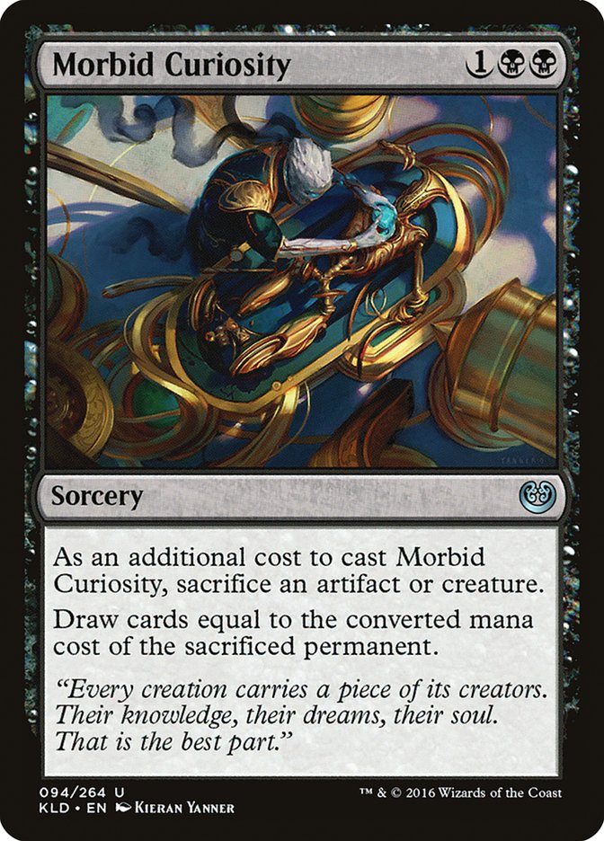 Morbid Curiosity [Kaladesh] - Destination Retro