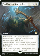 Staff of the Storyteller (Extended Art) [Phyrexia: All Will Be One Commander] - Destination Retro