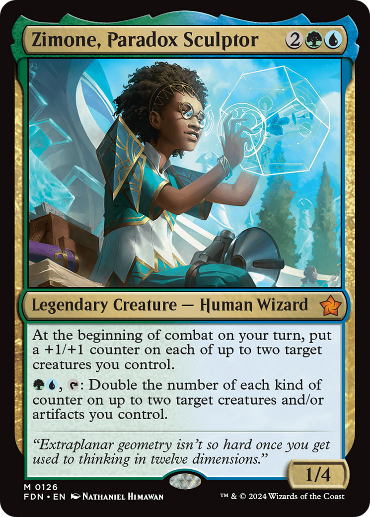 Zimone, Paradox Sculptor [Foundations] - Destination Retro