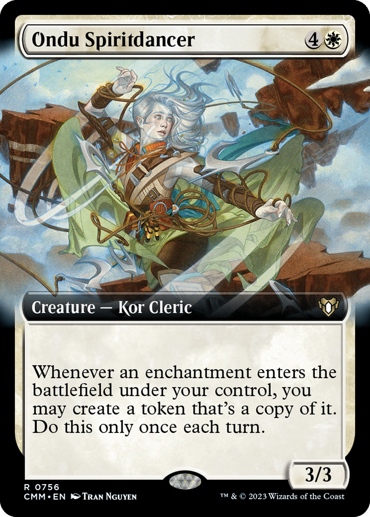 Ondu Spiritdancer (Extended Art) [Commander Masters] - Destination Retro