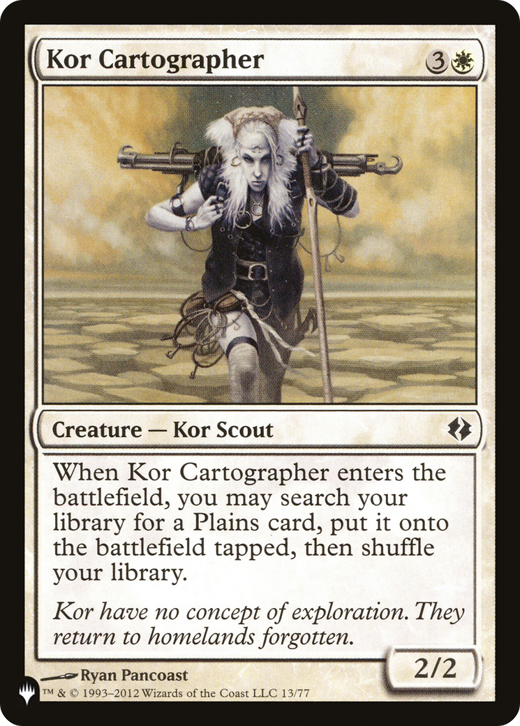 Kor Cartographer [The List] - Destination Retro