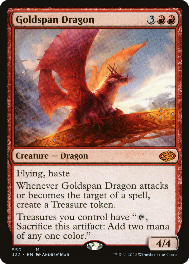 Goldspan Dragon [Jumpstart 2022] - Destination Retro