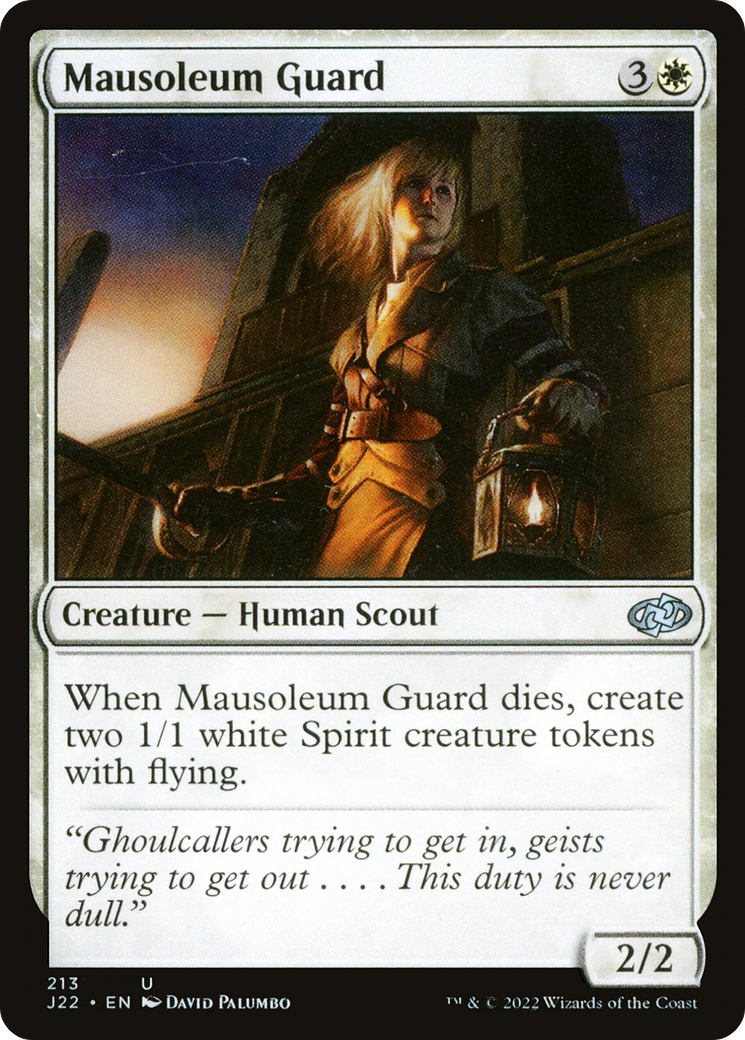 Mausoleum Guard [Jumpstart 2022] - Destination Retro